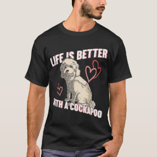 T-shirt Avec Un Chien Cockapou