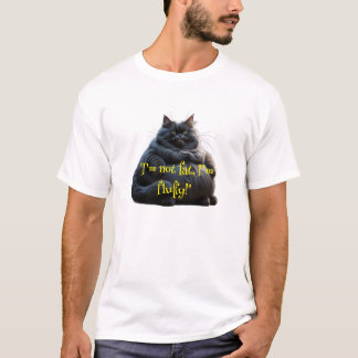 T-shirt avec un design de chat "Je ne suis pas gro