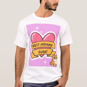 T-shirt avec un joli design de chat