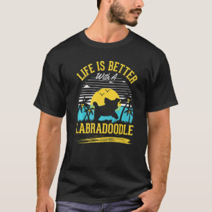 T-shirt Avec Un Labradoodle
