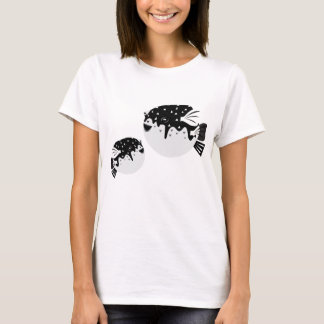 T-shirt avec une illustration mignonne de poisson-
