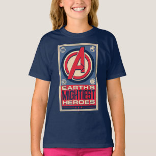 T-shirt Avengers - Les héros les plus puissants de la Terr