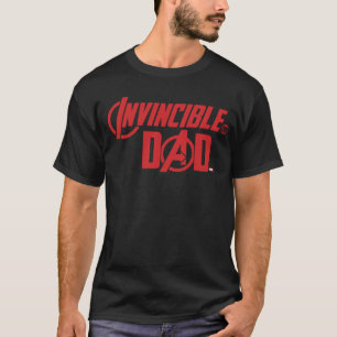 T-shirt Avengers   Papa invincible