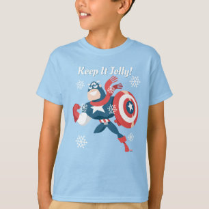 T-shirt Avengers Saisonniers Captain America