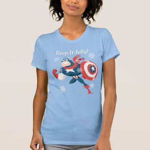 T-shirt Avengers Saisonniers Captain America