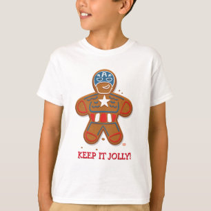 T-shirt Avengers Saisonniers   Cookie de Captain America