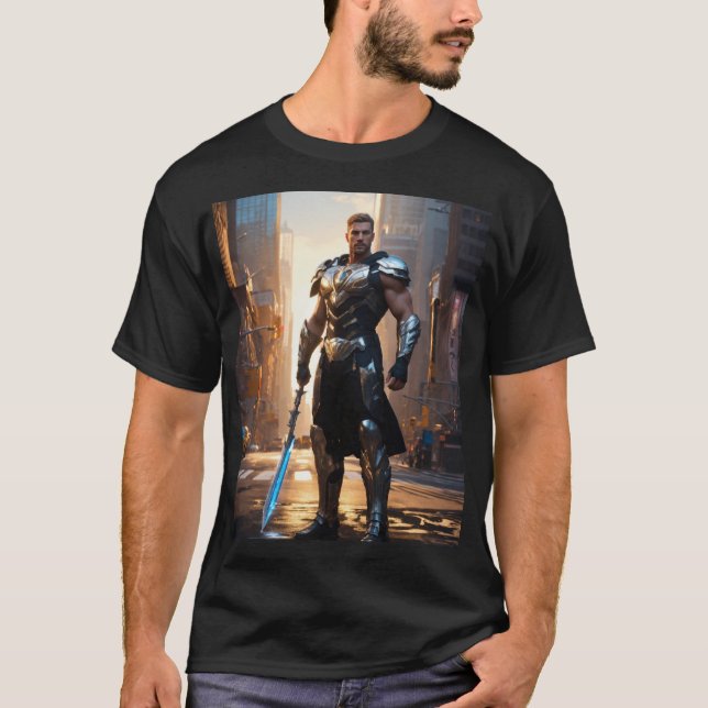 T-shirt Avengers unite : Epic City Defense (Devant)