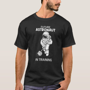 T-shirt Avenir Astronaute Dans L'Entraînement Astronomique
