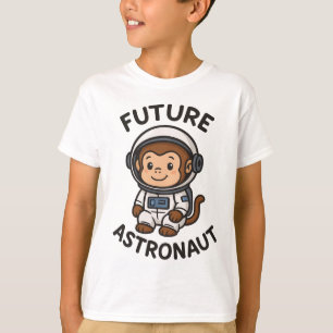 T-shirt Avenir astronaute - Singe spatial mignon