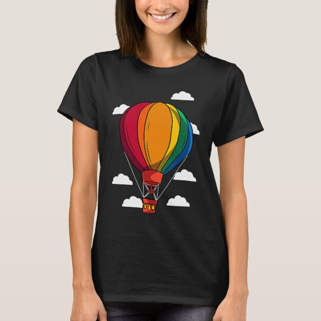 T-shirt Avent Ballooniste Ballooniste à air chaud (Devant)
