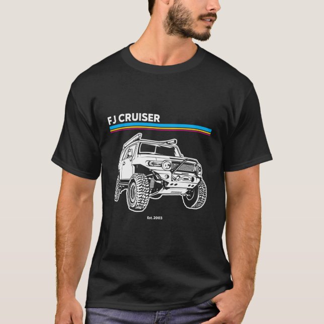 T-shirt Aventure 101 Fj Cruiser (Devant)