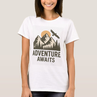 T-shirt Aventure Attend