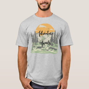 T-shirt Aventure Attend