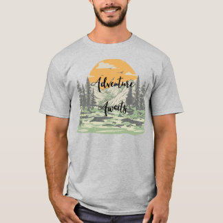 T-shirt Aventure Attend
