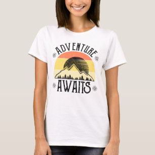 T-shirt Aventure Attend