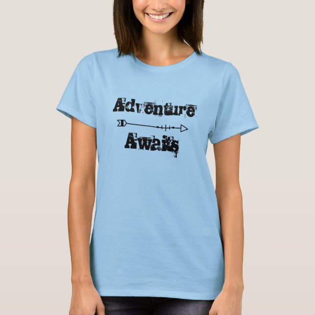 T-shirt Aventure Attend (Devant)