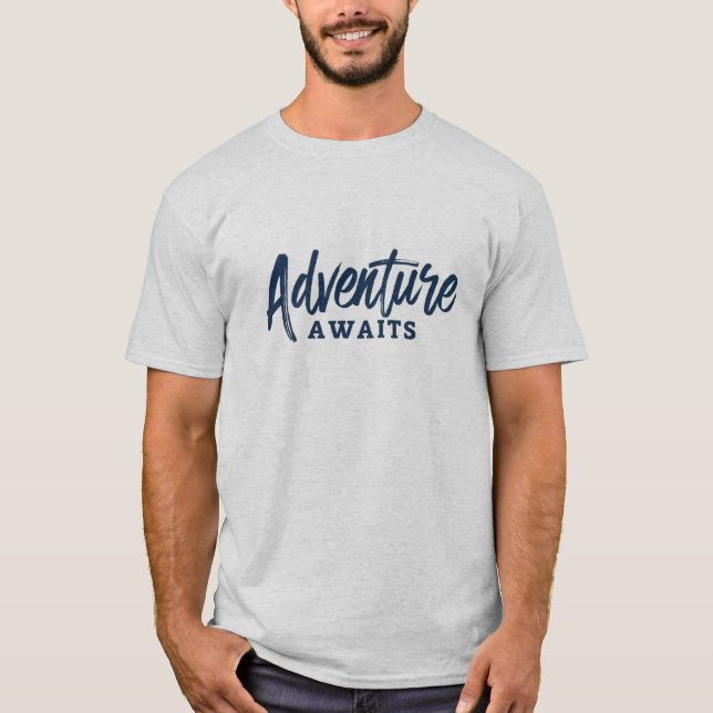 T-shirt Aventure Attend (Devant)