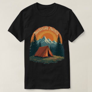 T-shirt Aventure Attend - Dans le Far