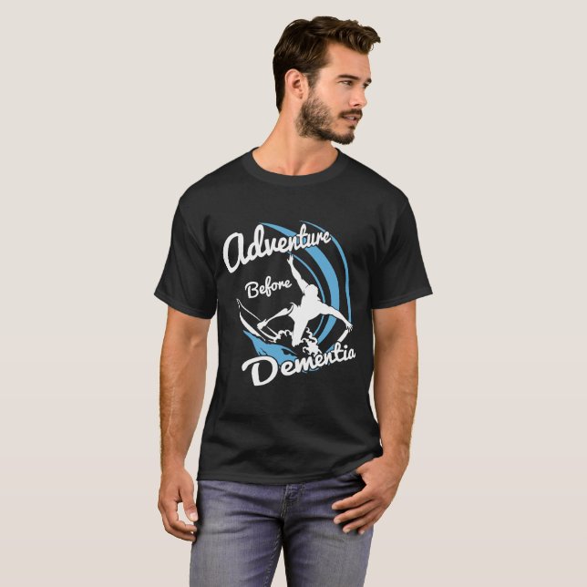T-shirt AVENTURE AVANT funn surfant de surfer de SURF de (Devant entier)