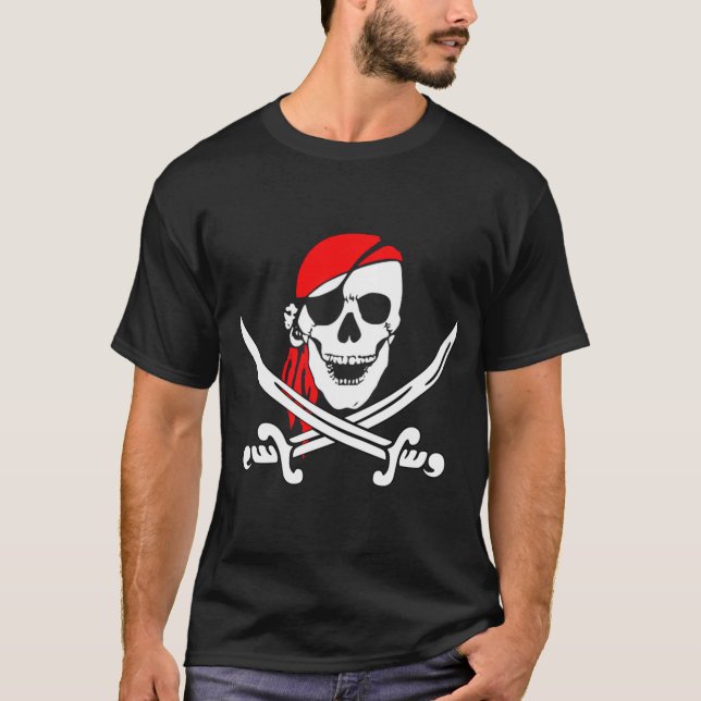 T-shirt "aventure avec notre pirate" (Devant)