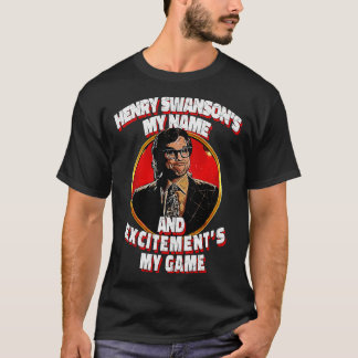 T-shirt Aventure Await Embrassez les vidéos Henry Swanson 