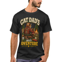 Aventure de camping avec Papa Chat, Félin de rando