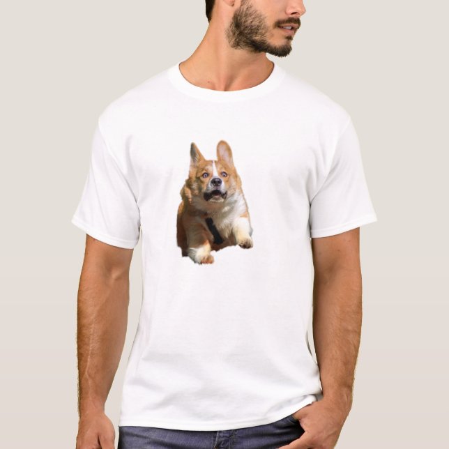 T-shirt Aventure de corgi (Devant)