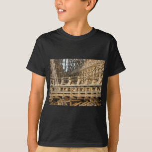 T-shirt Aventure de drapeaux des montagnes russes six d'EL
