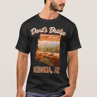 T-shirt Aventure de randonnée à Sedona Arizona Devil's