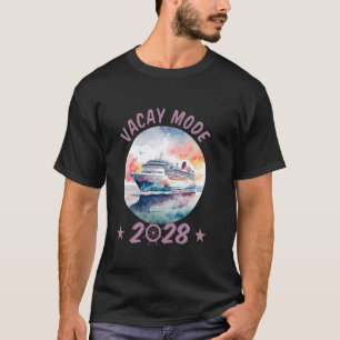 T-shirt Aventure en paquebot de croisière en famille 2028