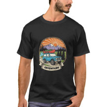 T-Shirt Aventure Explorateur de Montagne Sauvage