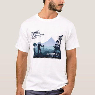 T-shirt Aventure Randonnée, Aventure à chaque étape