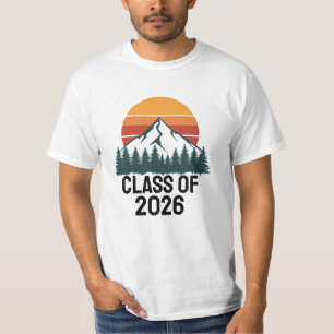 T-shirt Aventure Rétro Montagne Pic 