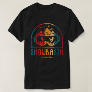 T-shirt Aventure Ski de Bassin Retro