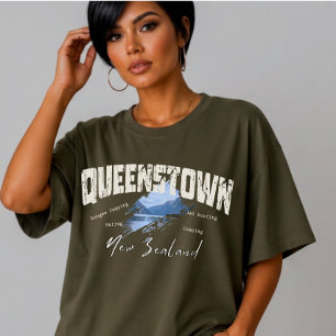 T-shirt Aventure sur mesure à Queenstown en Nouvelle-Zélan