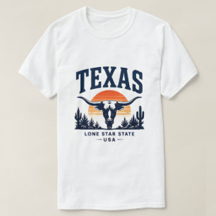 T-shirt Aventure Western Texas Lone Star