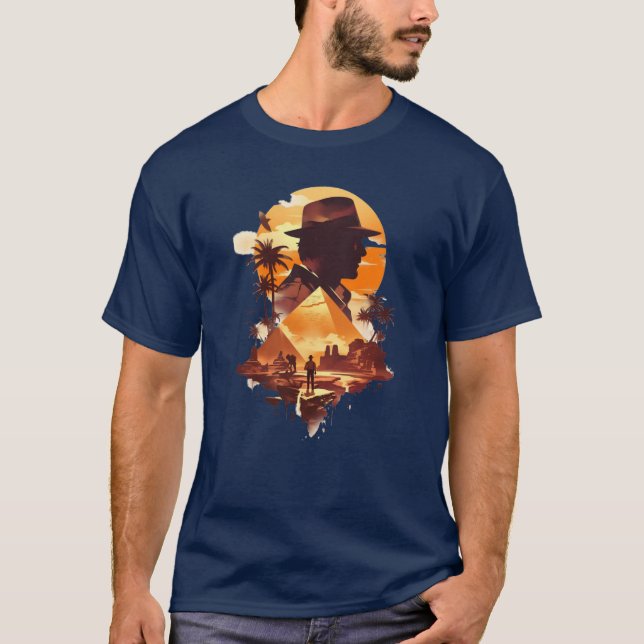 T-shirt Aventures dans le désert Indy (Devant)