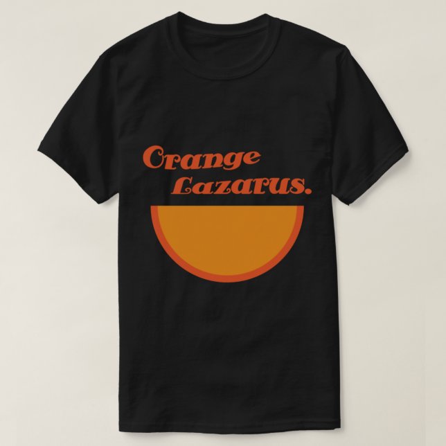 T-shirt Aventures de Pete &amp; Pete - Orange Lazarus Ess (Design devant)