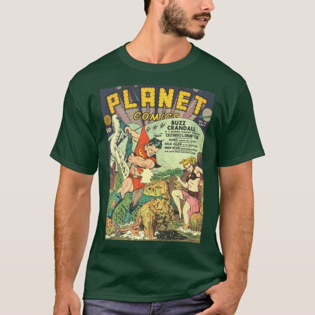 T-shirt Aventures de superhéros (Devant)