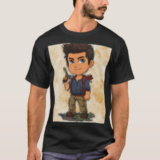 T-shirt Aventurier Chibi Chercheur de Trésors