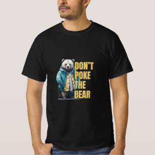 T-shirt Avertissement amical : 'Ne pique pas la blague drô