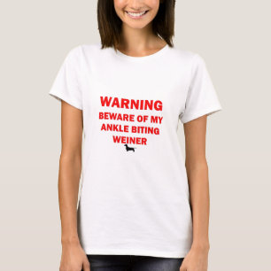 T-shirt Avertissement Attention à l'ennui de la moelle épi