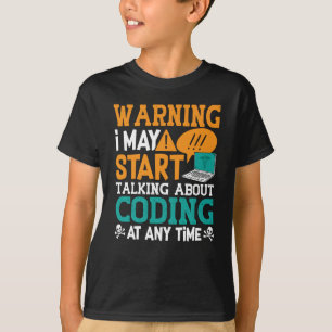T-shirt Avertissement de code Médicale Je peux commencer à