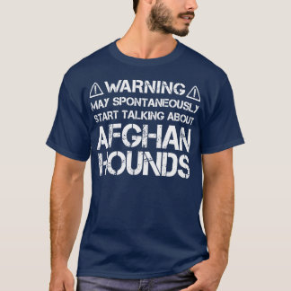 T-shirt Avertissement de la hache afghane