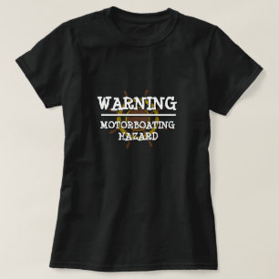 T-shirt AVERTISSEMENT DE Noël drôle : DANGER DE NAVIRE À M