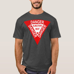 T-shirt Avertissement de siège d'éjection 2