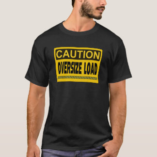 T-shirt Avertissement de surcharge