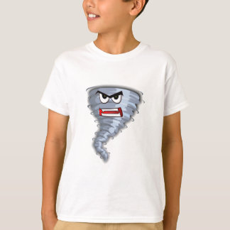 T-shirt Avertissement de tornade en colère