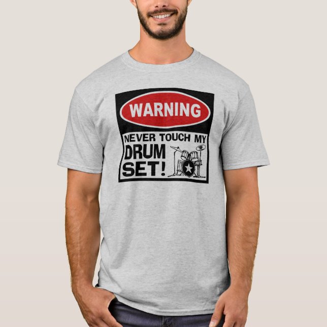 T-SHIRT AVERTISSEMENT - DROGUES (Devant)
