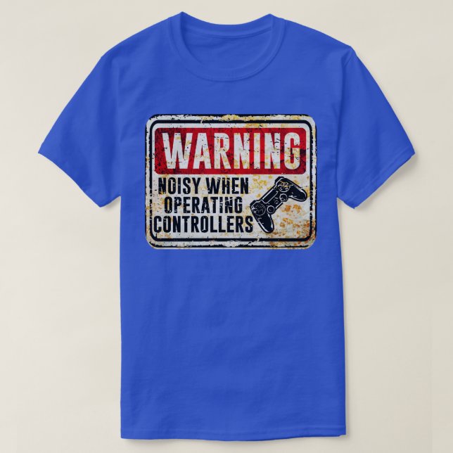 T-shirt Avertissement du joueur Bruyant lors de l'exploita (Design devant)